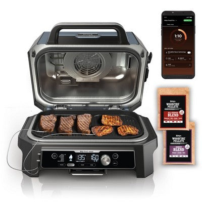 Grill Ninja 7w1 z aplikacją i woodfire
