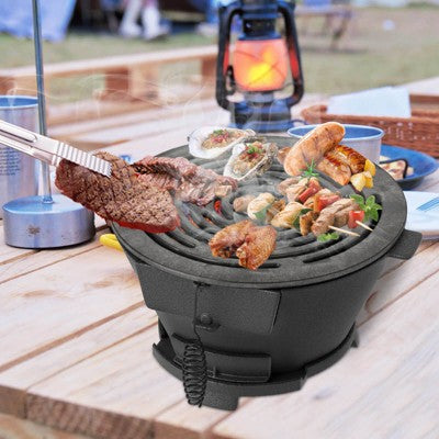 Żeliwny hibachi 12\" z regulacją powietrza