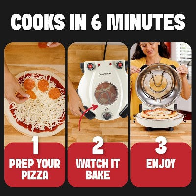 Domowy piec do pizzy 800°F z kamieniem